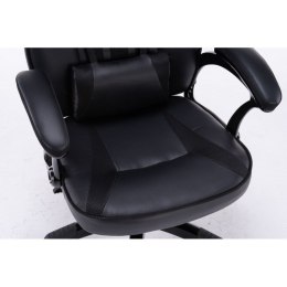 FOTEL OBROTOWY GAMINGOWY KRZESŁO DRIFT CZARNY TOP E SHOP