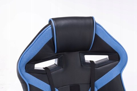 FOTEL OBROTOWY GAMINGOWY KRZESŁO DRIFT NIEBIESKI TOP E SHOP FOTEL OBROTOWY GAMINGOWY KRZESŁO DRIFT NIEBIESKI TOP E SHOP