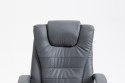 Fotel biurowy z masażem, podgrzewany ACTIVEJET YK7304 szary Activejet