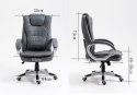 Fotel biurowy z masażem, podgrzewany ACTIVEJET YK7304 szary Activejet