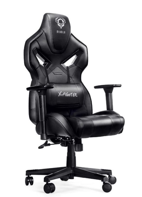 Fotel gamingowy DIABLO X-FIGHTER fotel czarno-czarny DIABLO CHAIRS Fotel gamingowy DIABLO X-FIGHTER fotel czarno-czarny DIABLO CHAIRS