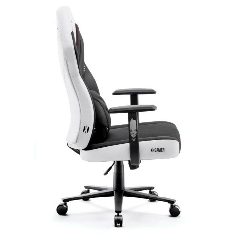 Fotel gamingowy DIABLO X-GAMER fotel czarno-biały DIABLO CHAIRS Fotel gamingowy DIABLO X-GAMER fotel czarno-biały DIABLO CHAIRS