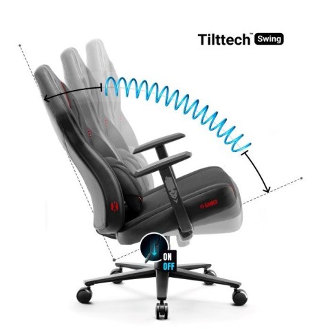 Fotel gamingowy DIABLO X-GAMER fotel czarno-czarny DIABLO CHAIRS Fotel gamingowy DIABLO X-GAMER fotel czarno-czarny DIABLO CHAIRS