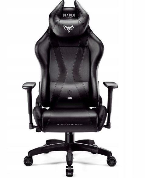 Fotel gamingowy DIABLO X-HORN 2.0 king fotel czarno-czarny DIABLO CHAIRS Fotel gamingowy DIABLO X-HORN 2.0 king fotel czarno-czarny DIABLO CHAIRS