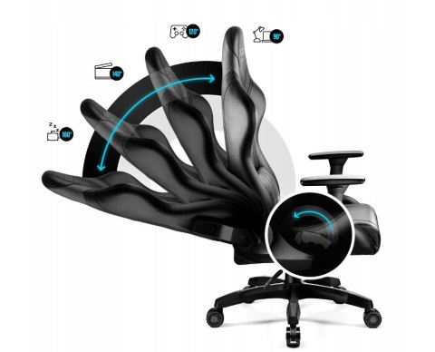 Fotel gamingowy DIABLO X-HORN 2.0 king fotel czarno-czarny DIABLO CHAIRS Fotel gamingowy DIABLO X-HORN 2.0 king fotel czarno-czarny DIABLO CHAIRS