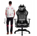 Fotel gamingowy DIABLO X-HORN 2.0 king fotel czarno-czarny DIABLO CHAIRS