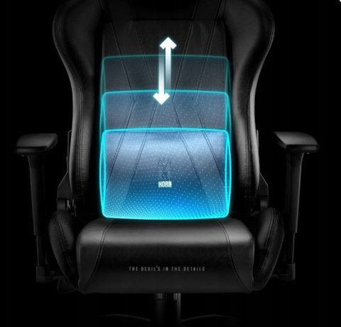 Fotel gamingowy DIABLO X-HORN 2.0 king fotel czarno-czarny DIABLO CHAIRS Fotel gamingowy DIABLO X-HORN 2.0 king fotel czarno-czarny DIABLO CHAIRS