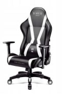 Fotel gamingowy DIABLO X-HORN 2.0 normal fotel czarno-biały DIABLO CHAIRS