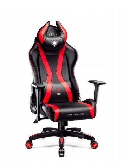 Fotel gamingowy DIABLO X-HORN 2.0 normal fotel czarno-czerwony DIABLO CHAIRS Fotel gamingowy DIABLO X-HORN 2.0 normal fotel czarno-czerwony DIABLO CHAIRS
