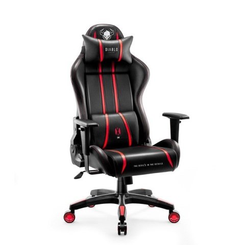 Fotel gamingowy DIABLO X-ONE 2.0 normal fotel czarno-czerwony DIABLO CHAIRS Fotel gamingowy DIABLO X-ONE 2.0 normal fotel czarno-czerwony DIABLO CHAIRS