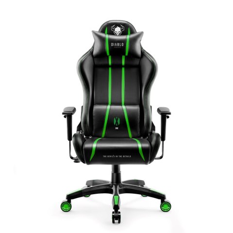 Fotel gamingowy DIABLO X-ONE 2.0 normal fotel czarno-zielony DIABLO CHAIRS Fotel gamingowy DIABLO X-ONE 2.0 normal fotel czarno-zielony DIABLO CHAIRS