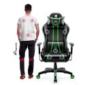 Fotel gamingowy DIABLO X-ONE 2.0 normal fotel czarno-zielony DIABLO CHAIRS