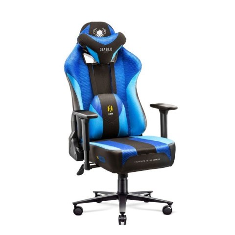 Fotel gamingowy DIABLO X-PLAYER 2.0 Frost Black normal fotel DIABLO CHAIRS Fotel gamingowy DIABLO X-PLAYER 2.0 Frost Black normal fotel DIABLO CHAIRS