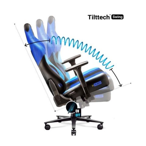 Fotel gamingowy DIABLO X-PLAYER 2.0 Frost Black normal fotel DIABLO CHAIRS Fotel gamingowy DIABLO X-PLAYER 2.0 Frost Black normal fotel DIABLO CHAIRS