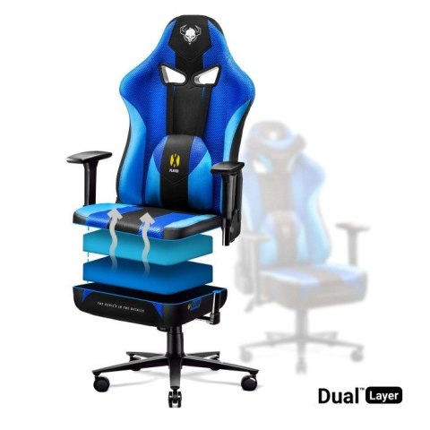 Fotel gamingowy DIABLO X-PLAYER 2.0 Frost Black normal fotel DIABLO CHAIRS Fotel gamingowy DIABLO X-PLAYER 2.0 Frost Black normal fotel DIABLO CHAIRS
