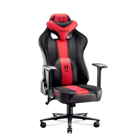 Fotel gamingowy DIABLO X-PLAYER 2.0 king fotel antracytowo-karmazynowy DIABLO CHAIRS Fotel gamingowy DIABLO X-PLAYER 2.0 king fotel antracytowo-karmazynowy DIABLO CHAIRS