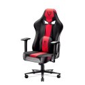 Fotel gamingowy DIABLO X-PLAYER 2.0 king fotel antracytowo-karmazynowy DIABLO CHAIRS