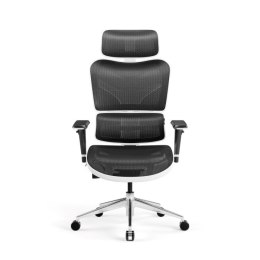 Fotel gamingowy DIABLO V-COMMANDER fotel biało-czarny DIABLO CHAIRS