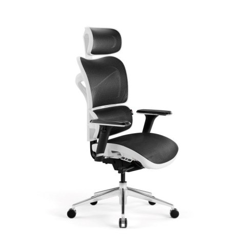 Fotel gamingowy DIABLO V-COMMANDER fotel biało-czarny DIABLO CHAIRS Fotel gamingowy DIABLO V-COMMANDER fotel biało-czarny DIABLO CHAIRS