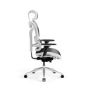 Fotel gamingowy DIABLO V-COMMANDER fotel biało-czarny DIABLO CHAIRS