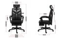Fotel gamingowy Huzaro Combat 5.0 Black Huzaro