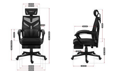 Fotel gamingowy Huzaro Combat 5.0 Black Huzaro Fotel gamingowy Huzaro Combat 5.0 Black Huzaro
