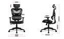 Fotel gamingowy Huzaro Combat 8.0 Carbon Huzaro