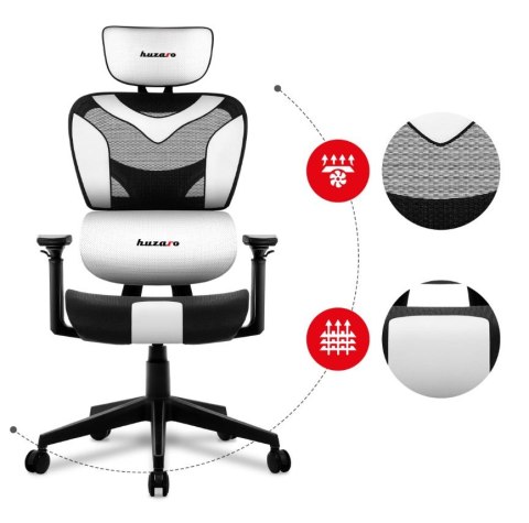 Fotel gamingowy Huzaro Combat 8.0 White Huzaro Fotel gamingowy Huzaro Combat 8.0 White Huzaro