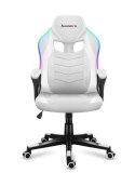 Fotel gamingowy Huzaro Force 2.5 RGB WHITE MESH Huzaro
