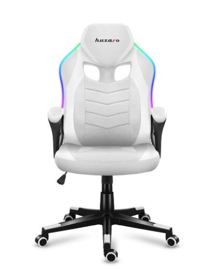 Fotel gamingowy Huzaro Force 2.5 RGB WHITE MESH Huzaro Fotel gamingowy Huzaro Force 2.5 RGB WHITE MESH Huzaro