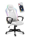 Fotel gamingowy Huzaro Force 2.5 RGB WHITE MESH Huzaro