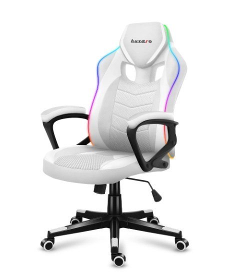 Fotel gamingowy Huzaro Force 2.5 RGB WHITE MESH Huzaro Fotel gamingowy Huzaro Force 2.5 RGB WHITE MESH Huzaro