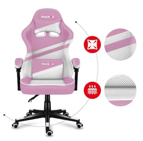 Fotel gamingowy Huzaro Force 4.4 Pink Mesh Huzaro Fotel gamingowy Huzaro Force 4.4 Pink Mesh Huzaro