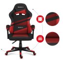 Fotel gamingowy Huzaro Force 4.4 Red Mesh Huzaro