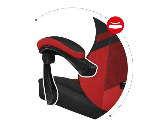 Fotel gamingowy Huzaro Force 4.4 Red Mesh Huzaro Fotel gamingowy Huzaro Force 4.4 Red Mesh Huzaro