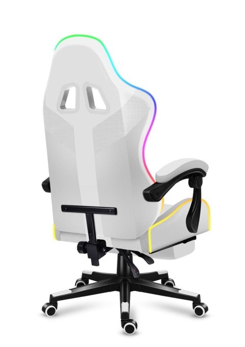 Fotel gamingowy Huzaro Force 4.7 RGB White Huzaro Fotel gamingowy Huzaro Force 4.7 RGB White Huzaro