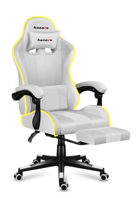 Fotel gamingowy Huzaro Force 4.7 RGB White Huzaro Fotel gamingowy Huzaro Force 4.7 RGB White Huzaro