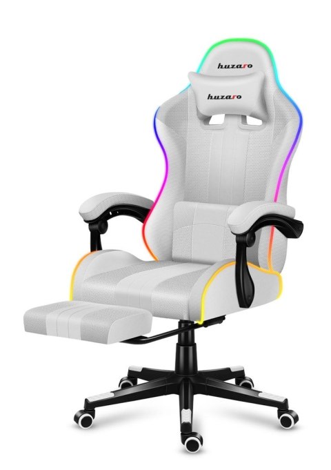 Fotel gamingowy Huzaro Force 4.7 RGB White Huzaro Fotel gamingowy Huzaro Force 4.7 RGB White Huzaro