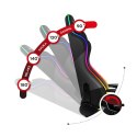 Fotel gamingowy Huzaro Force 6.2 Black RGB Huzaro