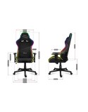 Fotel gamingowy Huzaro Force 6.2 Black RGB Huzaro