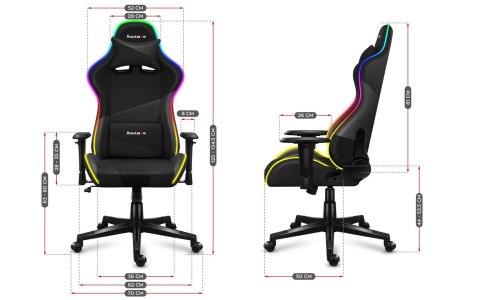 Fotel gamingowy Huzaro Force 6.2 Mesh RGB Huzaro Fotel gamingowy Huzaro Force 6.2 Mesh RGB Huzaro
