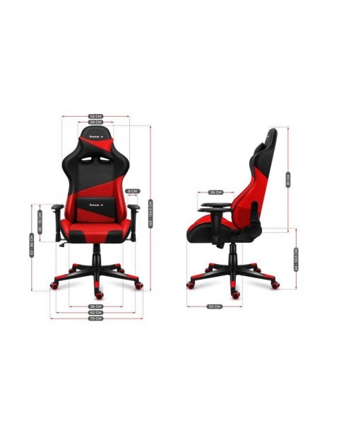 Fotel gamingowy Huzaro Force 6.2 Red Mesh Huzaro Fotel gamingowy Huzaro Force 6.2 Red Mesh Huzaro