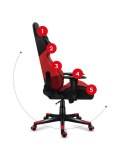 Fotel gamingowy Huzaro Force 6.2 Red Mesh Huzaro