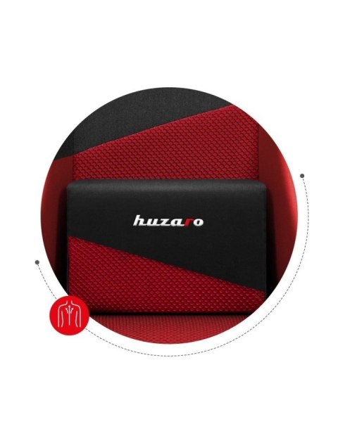 Fotel gamingowy Huzaro Force 6.2 Red Mesh Huzaro Fotel gamingowy Huzaro Force 6.2 Red Mesh Huzaro