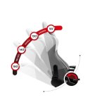Fotel gamingowy Huzaro Force 6.2 White Mesh Huzaro