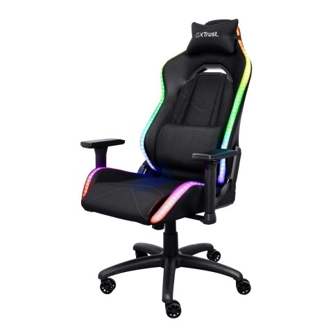 Fotel gamingowy TRUST GXT719 RUYA RGB czarne (25185) Trust Fotel gamingowy TRUST GXT719 RUYA RGB czarne (25185) Trust