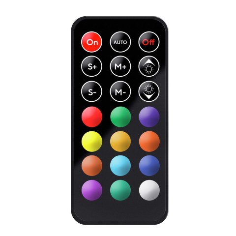 Fotel gamingowy TRUST GXT719 RUYA RGB czarne (25185) Trust Fotel gamingowy TRUST GXT719 RUYA RGB czarne (25185) Trust
