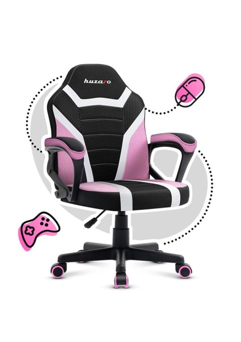 Fotel gamingowy dla dziecka HZ-Ranger 1.0 pink mesh Huzaro Fotel gamingowy dla dziecka HZ-Ranger 1.0 pink mesh Huzaro