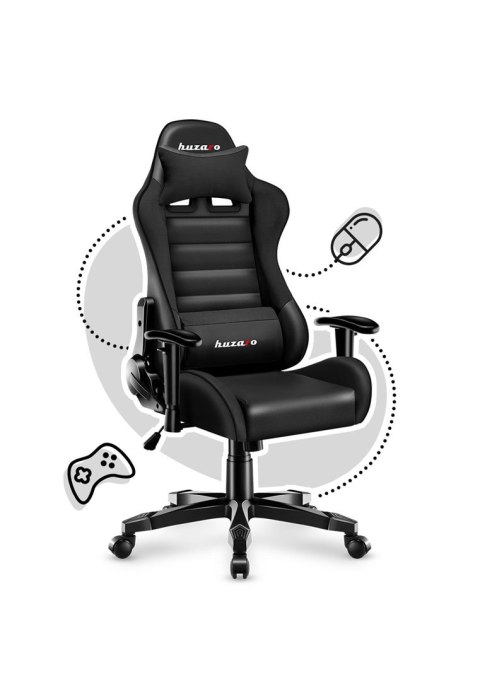 Fotel gamingowy dla dziecka HZ-Ranger 6.0 Black Huzaro Fotel gamingowy dla dziecka HZ-Ranger 6.0 Black Huzaro