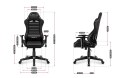 Fotel gamingowy dla dziecka HZ-Ranger 6.0 Black Huzaro